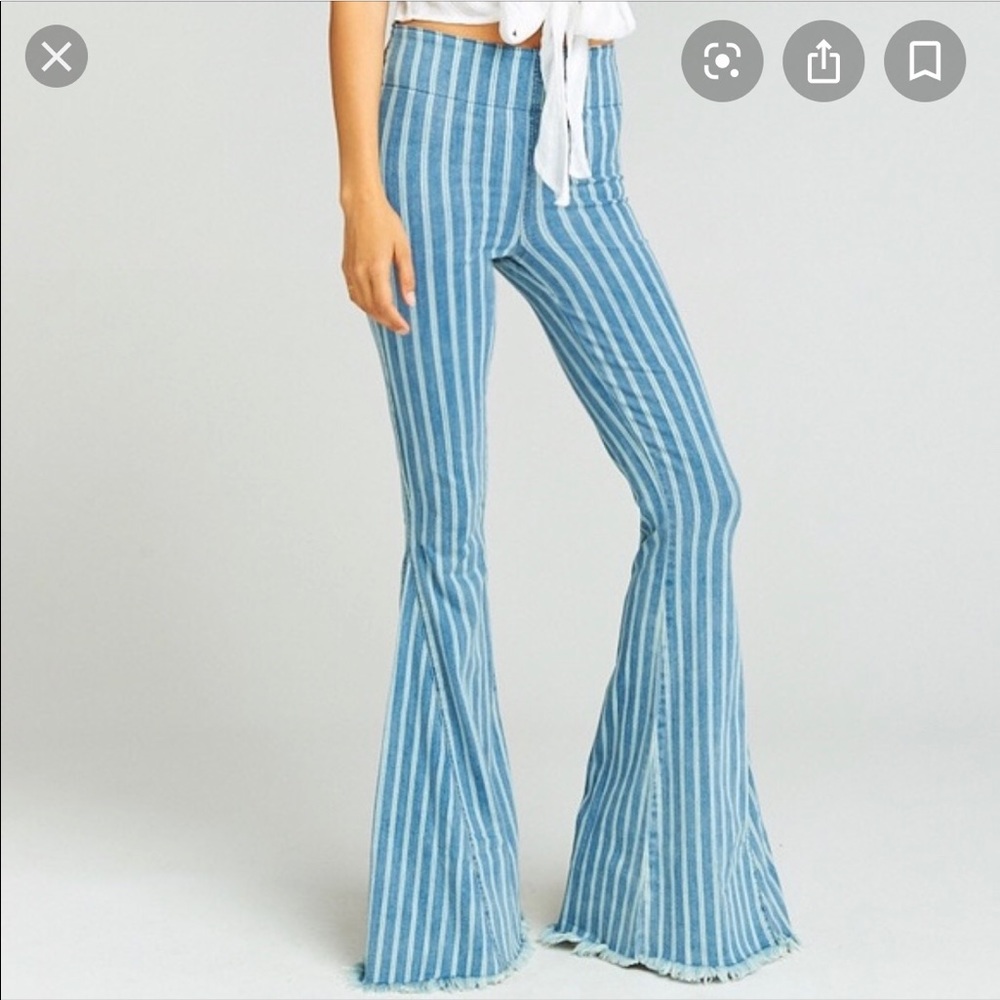 NWT SHOW ME YOUR MUMU BELL BOTTOMS
